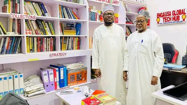 Engausa Global Tech Hub ta karɓi baƙuncin Shehin Malamin mu na Jami’ar BUK, wato Prof. Aliyu Jibiya